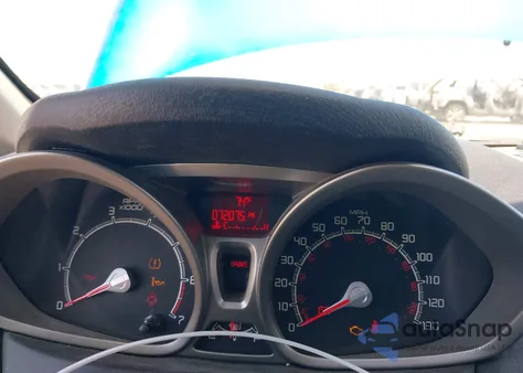 2013 Ford Fiesta Se из США, поврежденный, VIN 3FADP4EJ3DM193520